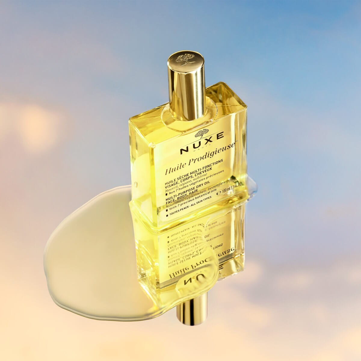 HUILE PRODIGIEUSE&reg; (ACEITE SECO NUTRITIVO PARA ROSTRO, CUERPO Y CABELLO)